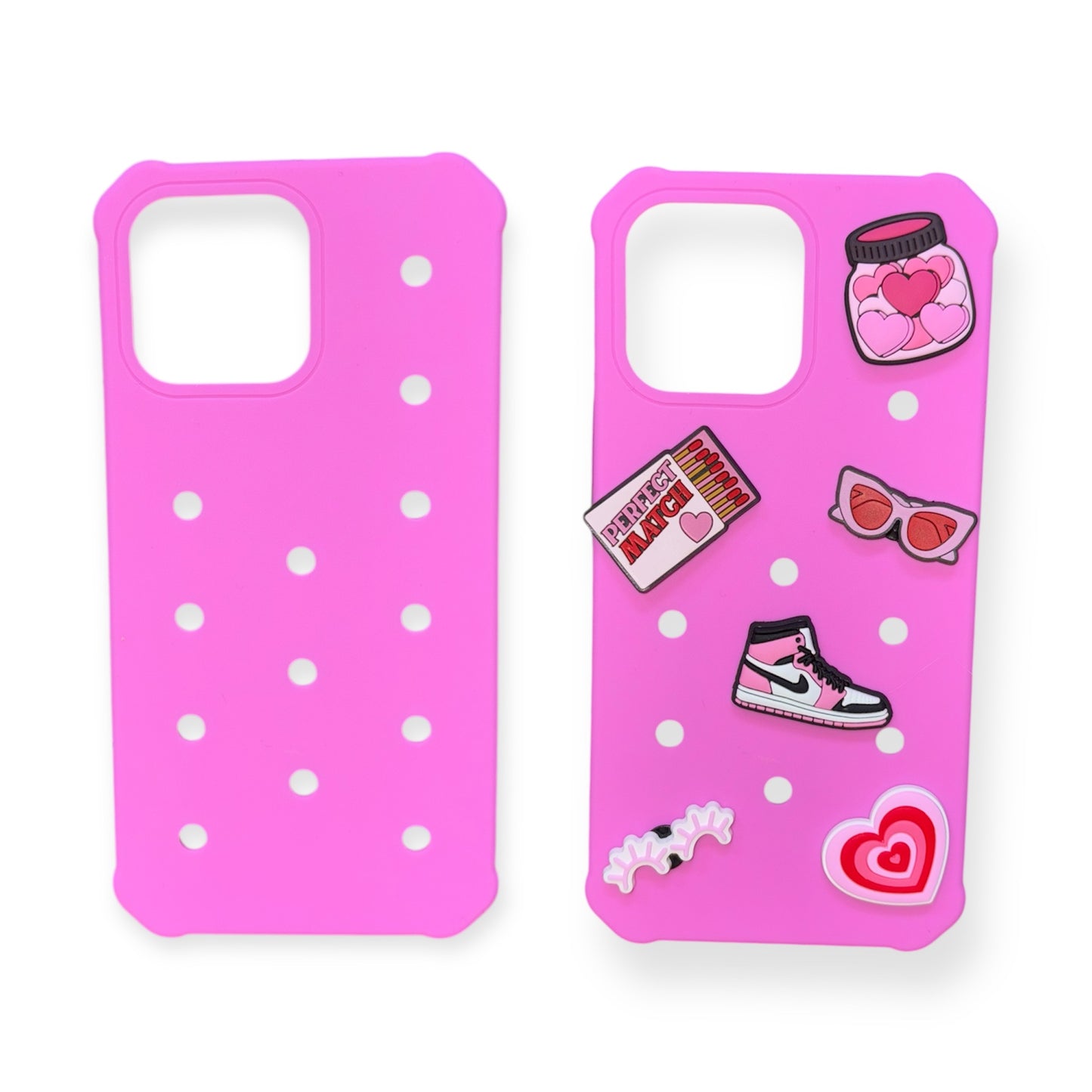 Barbie pink charm case
