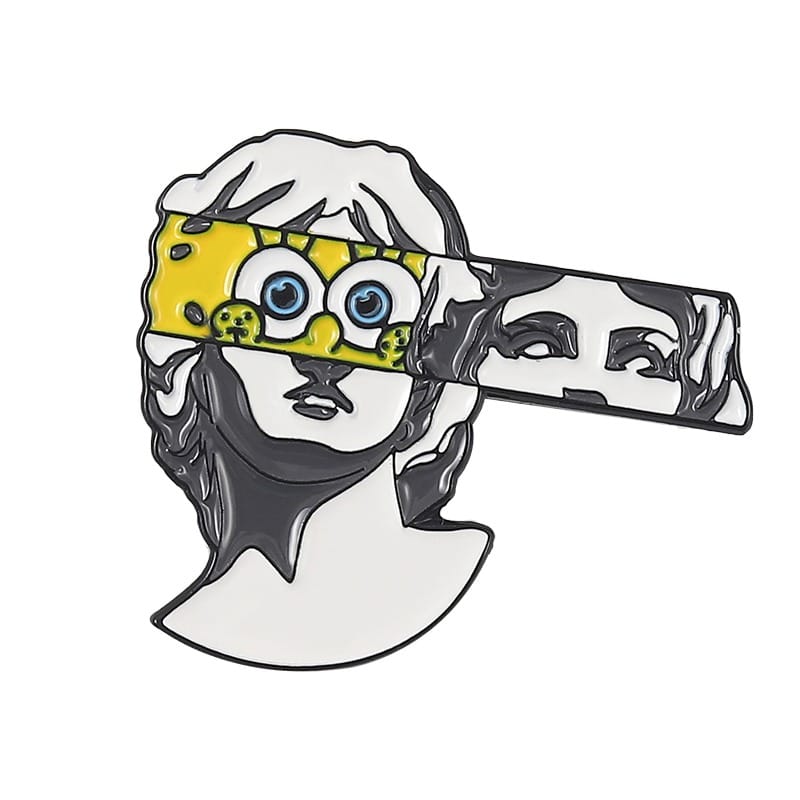 spongebob - statue pin