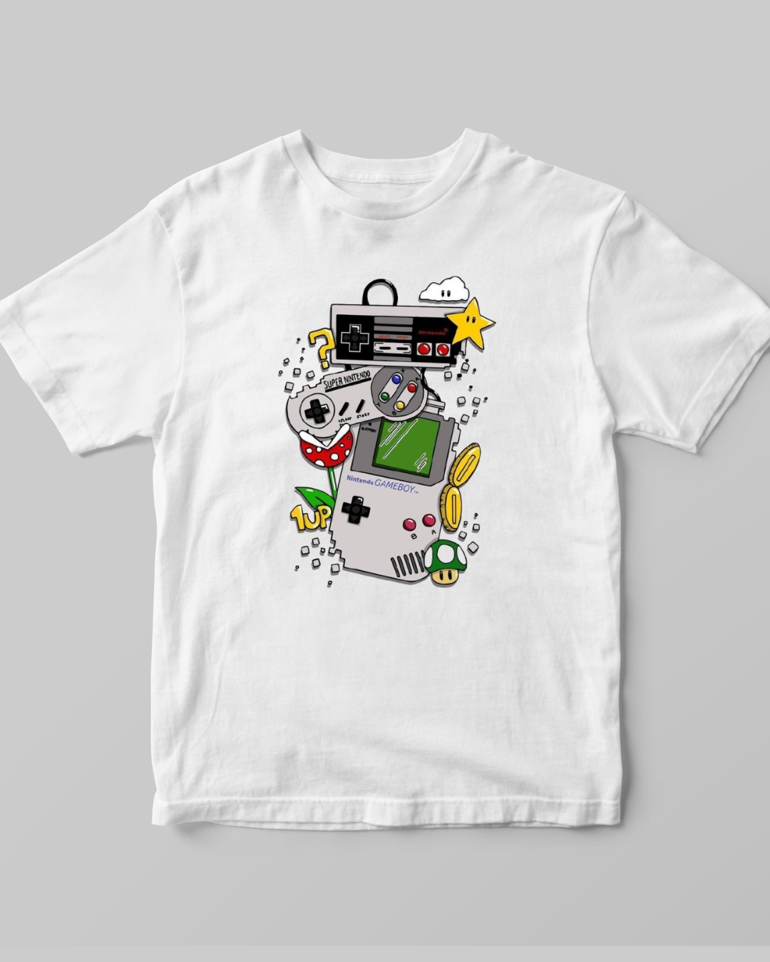 nintendo tshirt Kids Sizes