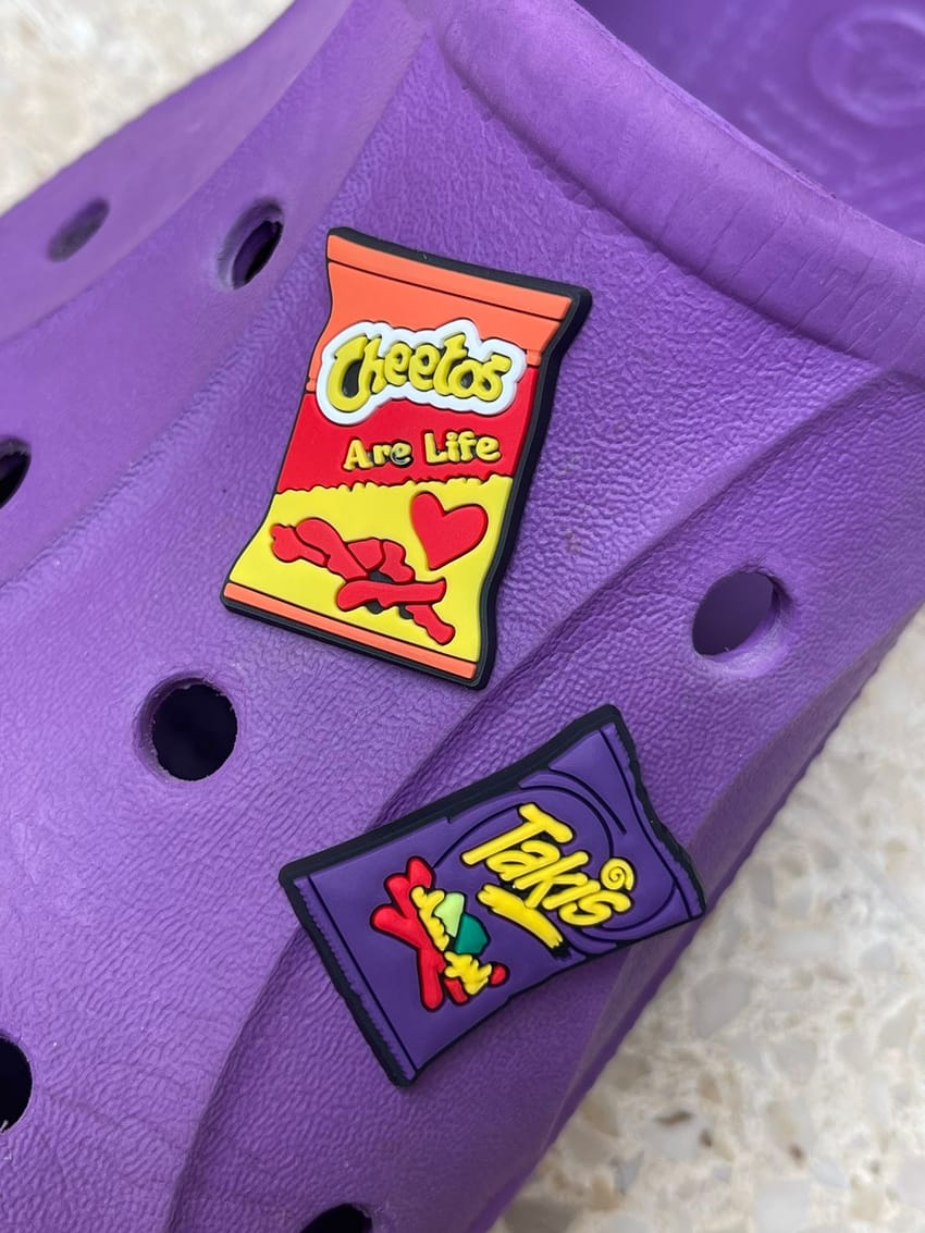 takis and cheetos charm
