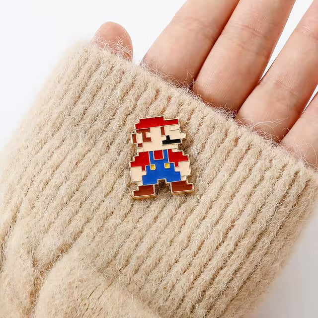 Mario Enamel Pin