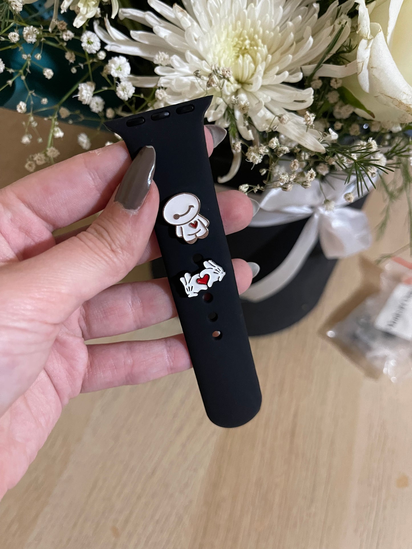 BayMax watch band charm