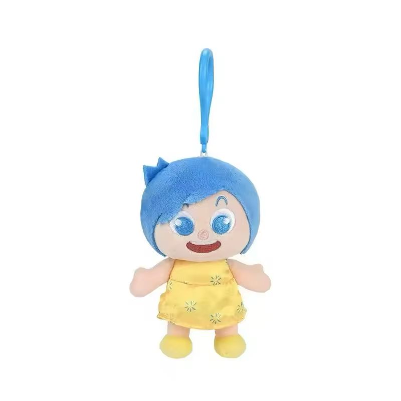 Inside out plush Keychains