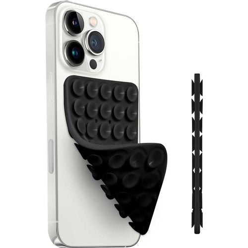 Double sided Silicone suction Phone grip holder