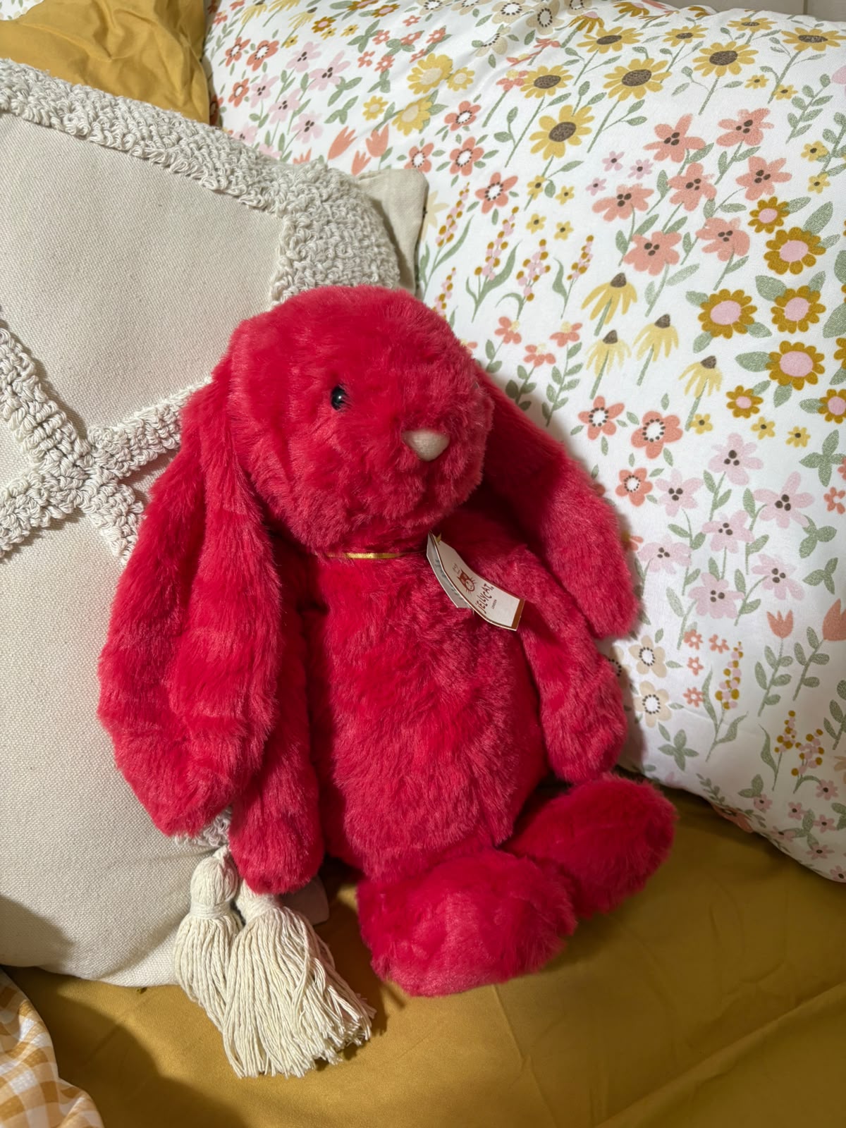Red Bunny plush - 30cm