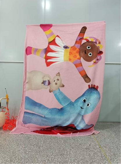 The night garden Big blanket- 200cm * 145 cm
