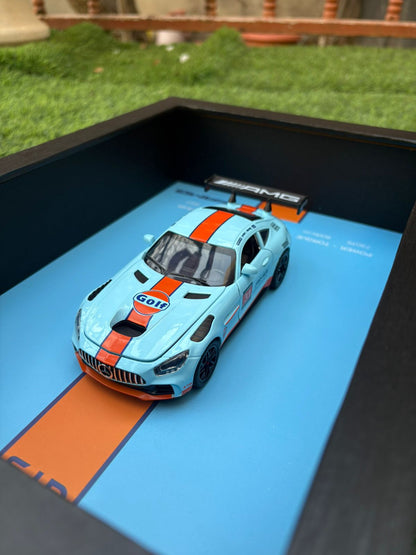 Mercedes - AMG GT3 – 3D Framed Diecast Wall Art (32cm x 23cm)