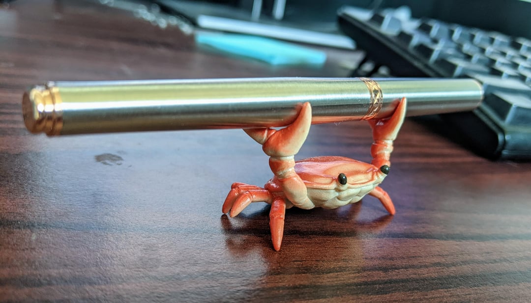 Crab pen holder