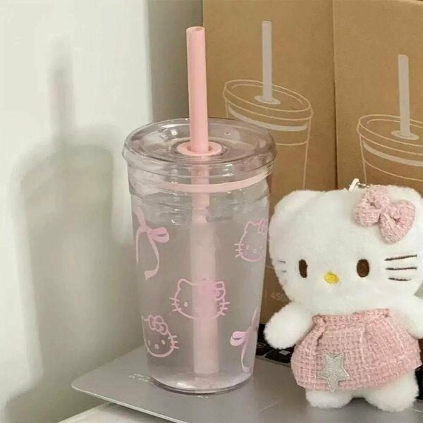 hello kitty acrylic mug