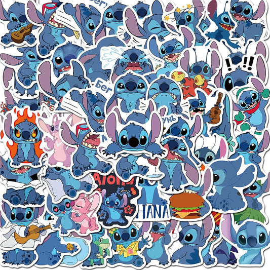 Stitch stickers pack - 100 pcs