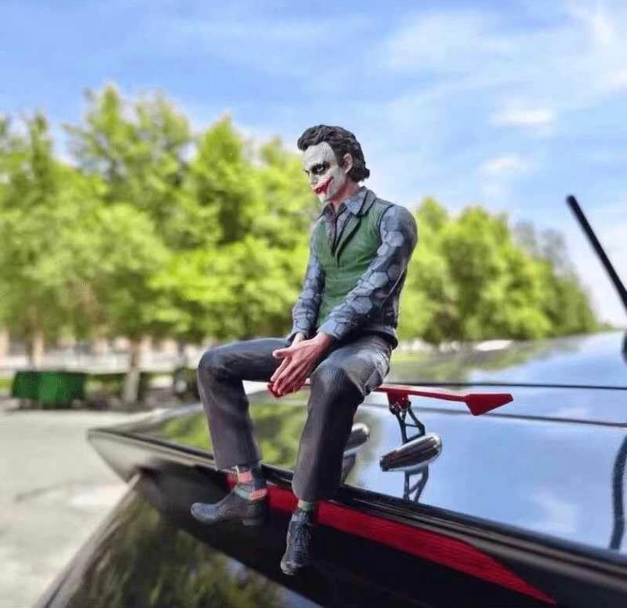 Joker car accessory