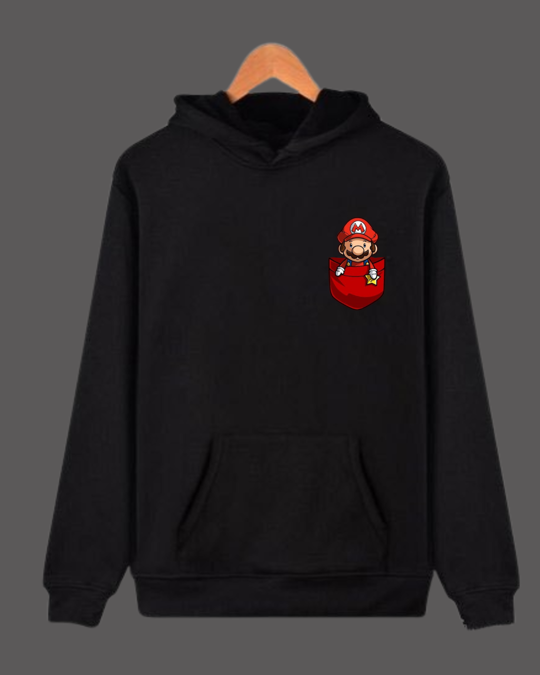 Mario Hoodie Kids Sizes