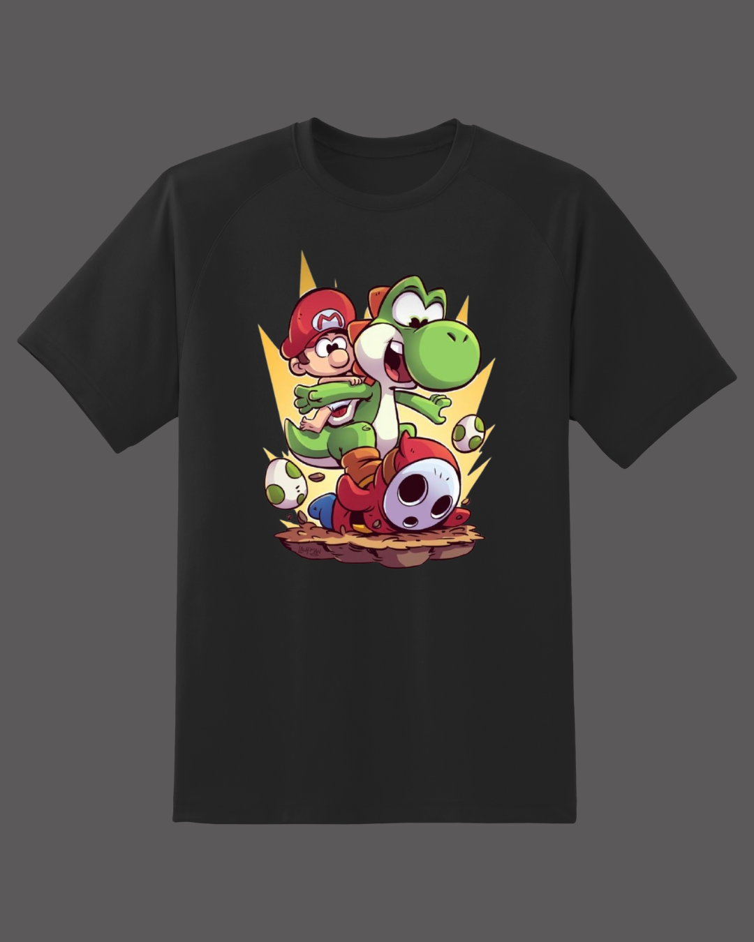 mario tshirt Kids Sizes