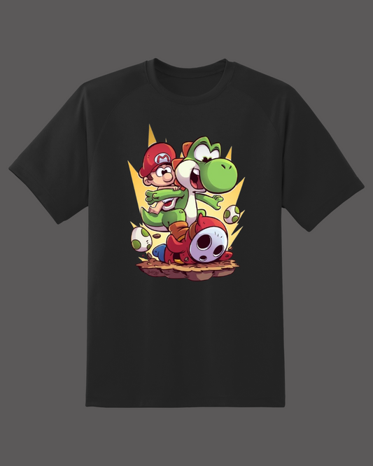 mario tshirt Kids Sizes