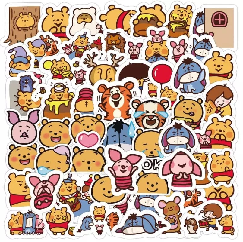 Pooh stickers