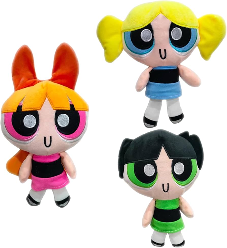 PowerPuff girls plushies