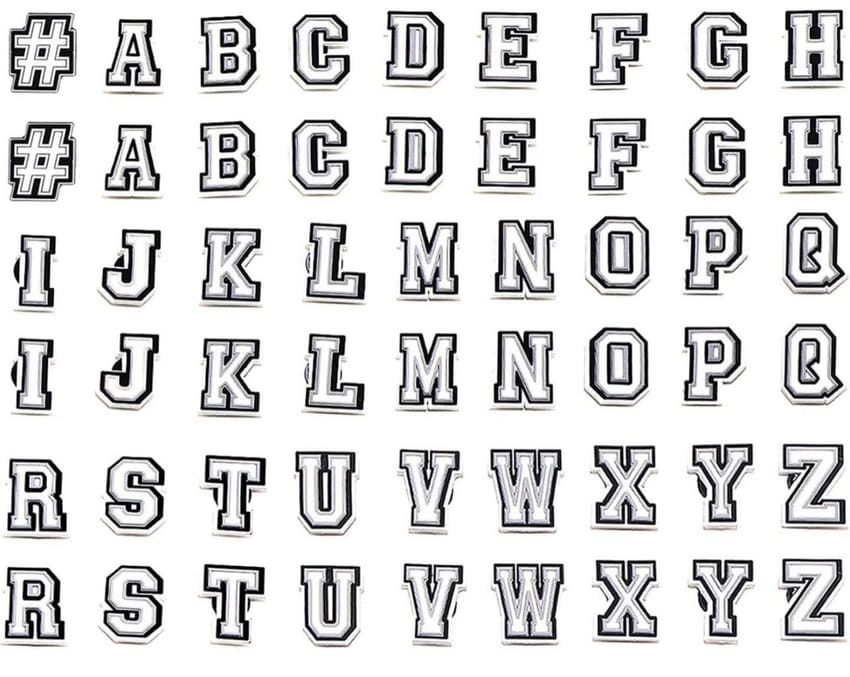 alphabet letters charms