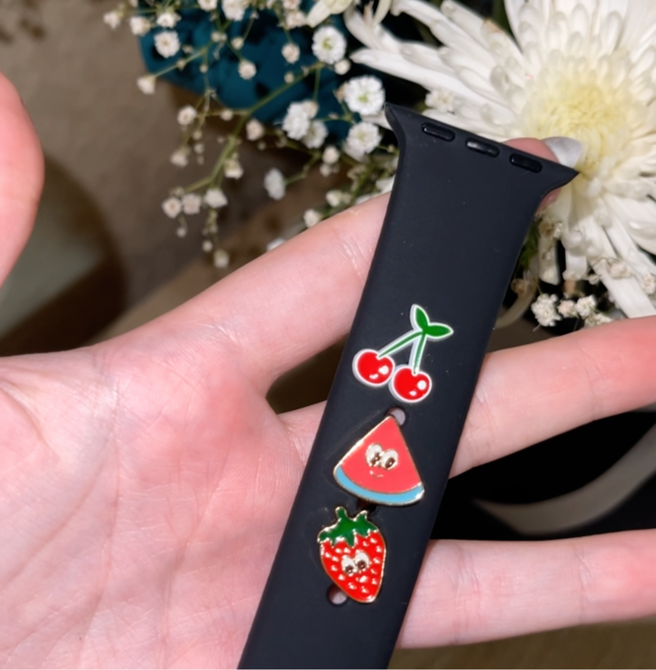 WaterMelon watch band charm