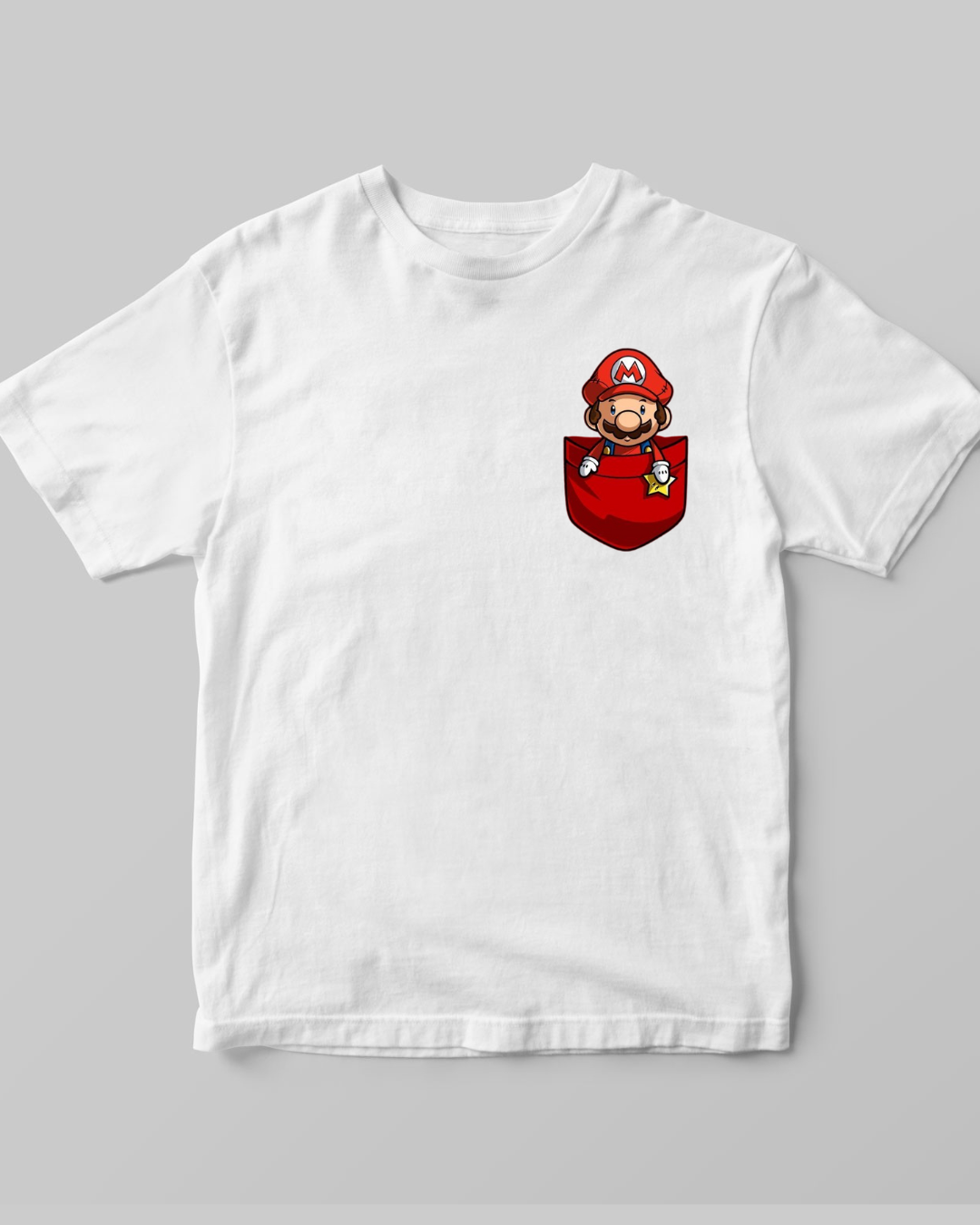 mario tshirt Kids Sizes