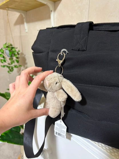 Mini Bunny plush keychain - 10 cm