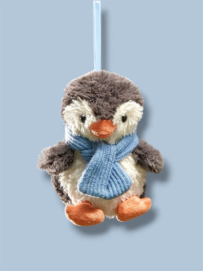 Penguin plush keychain - 10 cm