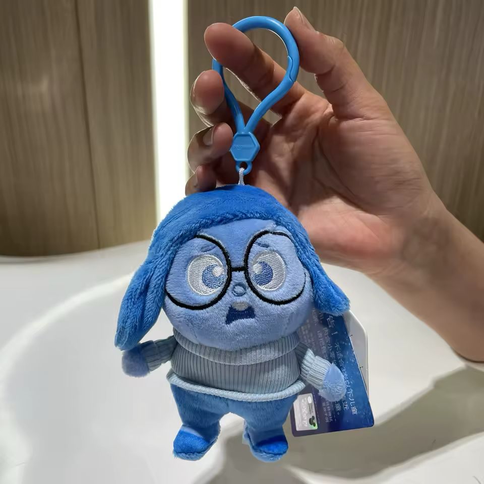 Inside out plush Keychains