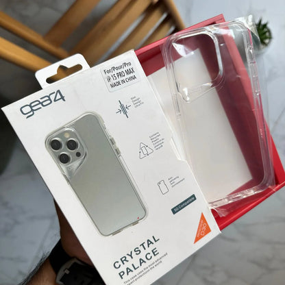 Clear protective phone case