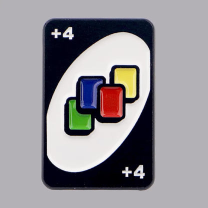 plus 4 Enamel Pin