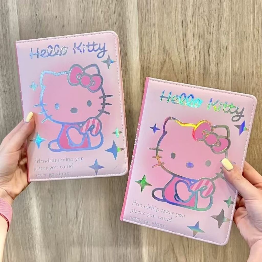 Pink Holographic Hello Kitty Notebook