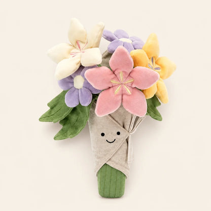 Flower bouquet plush - 30 cm
