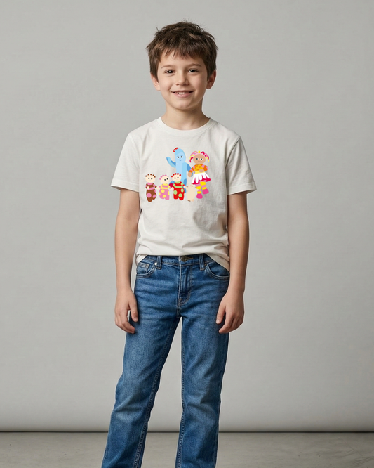 The Night Garden T-shirt - Kids Sizes تي شيرت حديقة المرح للأطفال