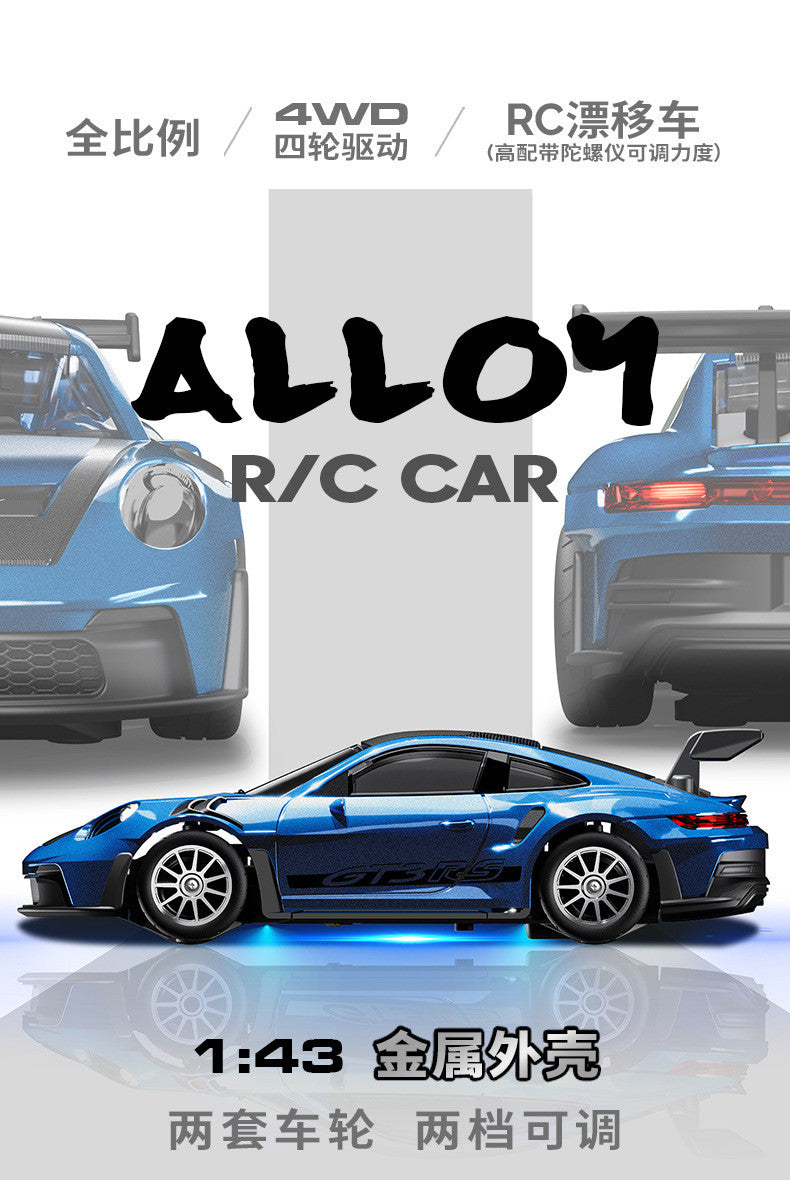 Porsche 911 drifting car