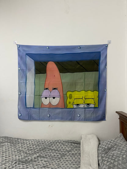 Spongebob room tapestry