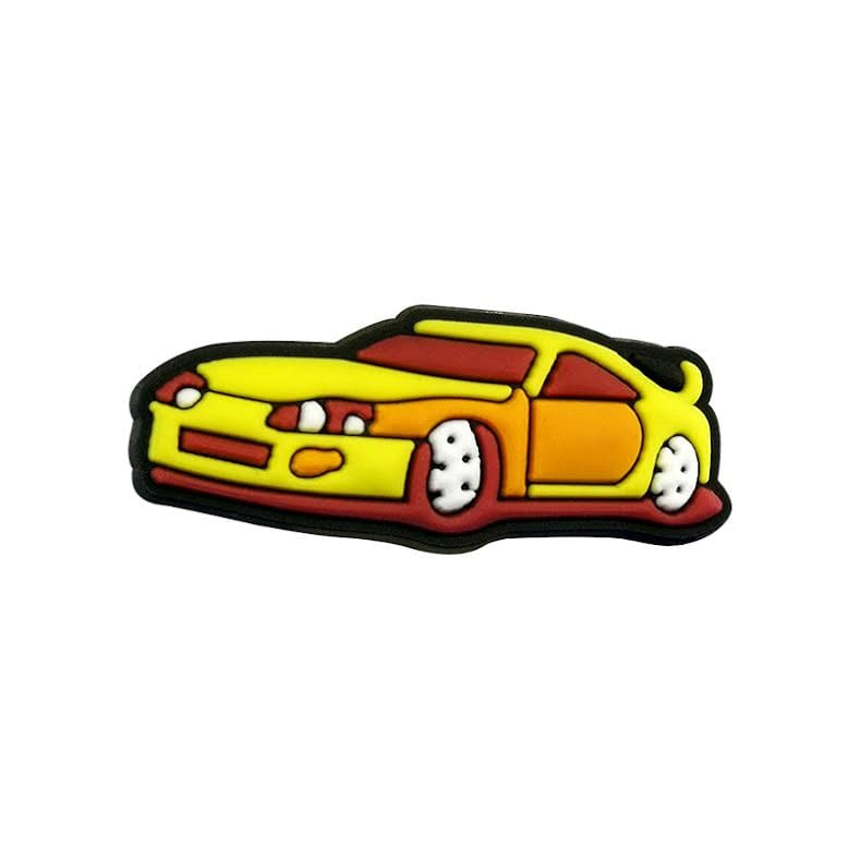 yellow car charm