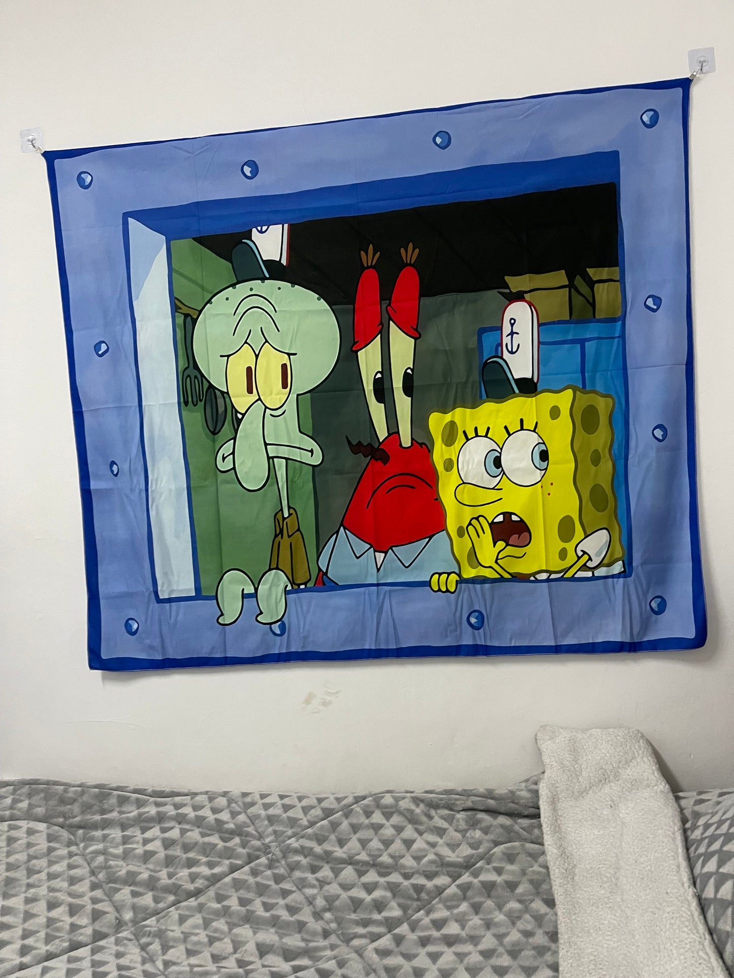 Spongebob room tapestry