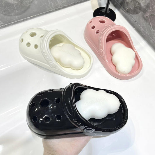 Shoe soap holder