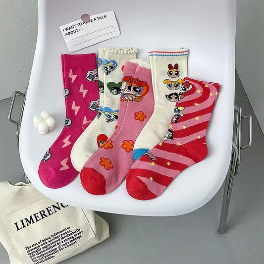 PowerPuff girls socks
