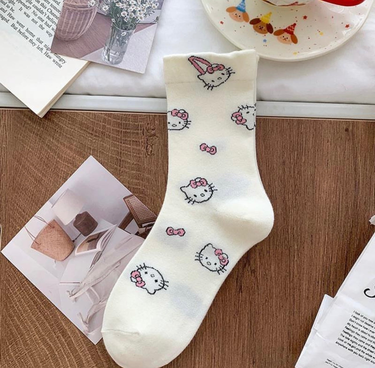 Hello kitty socks