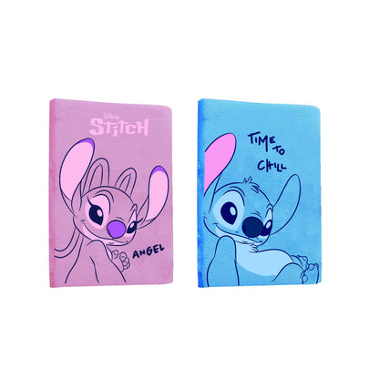 Stitch fuzzy notebook