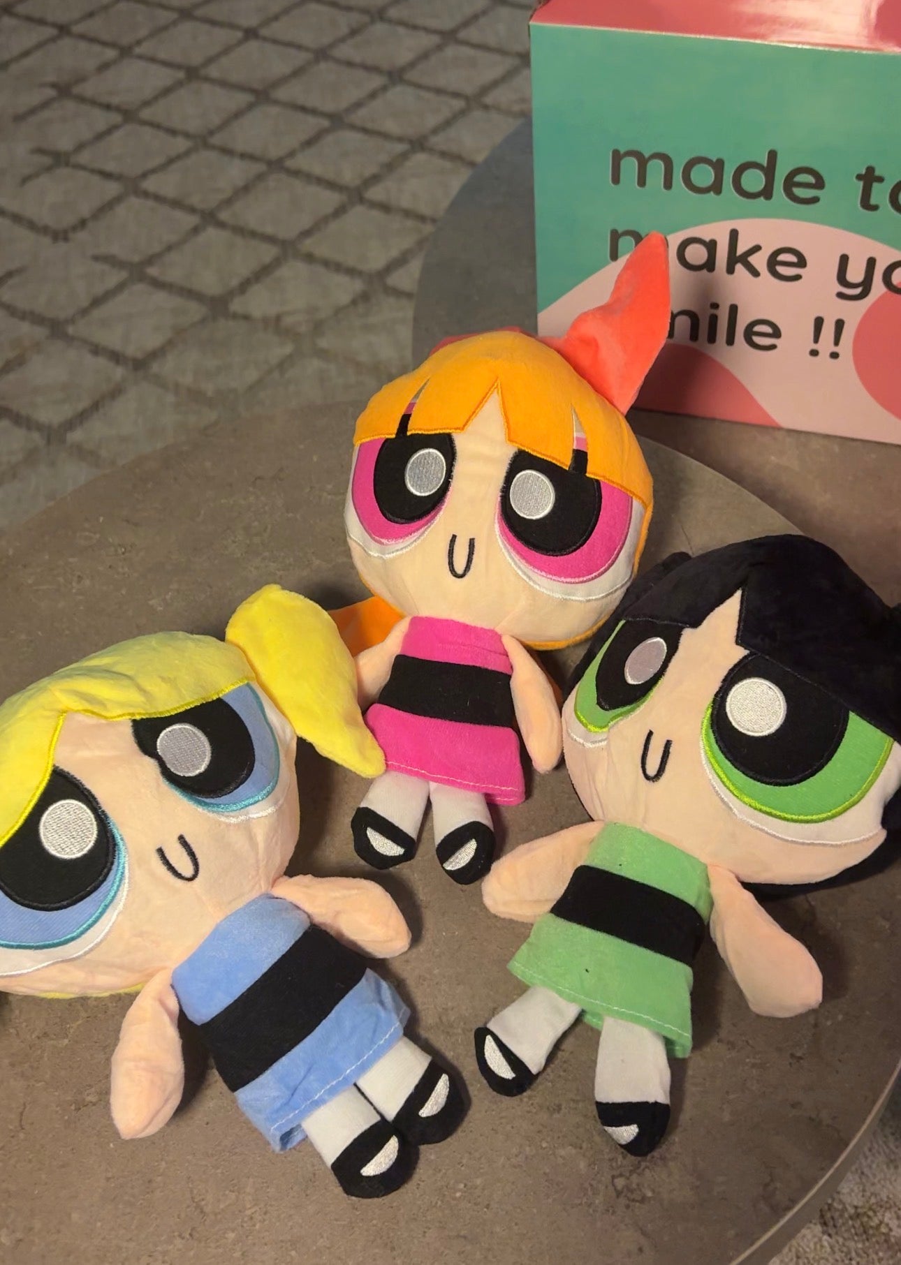 PowerPuff girls plushies