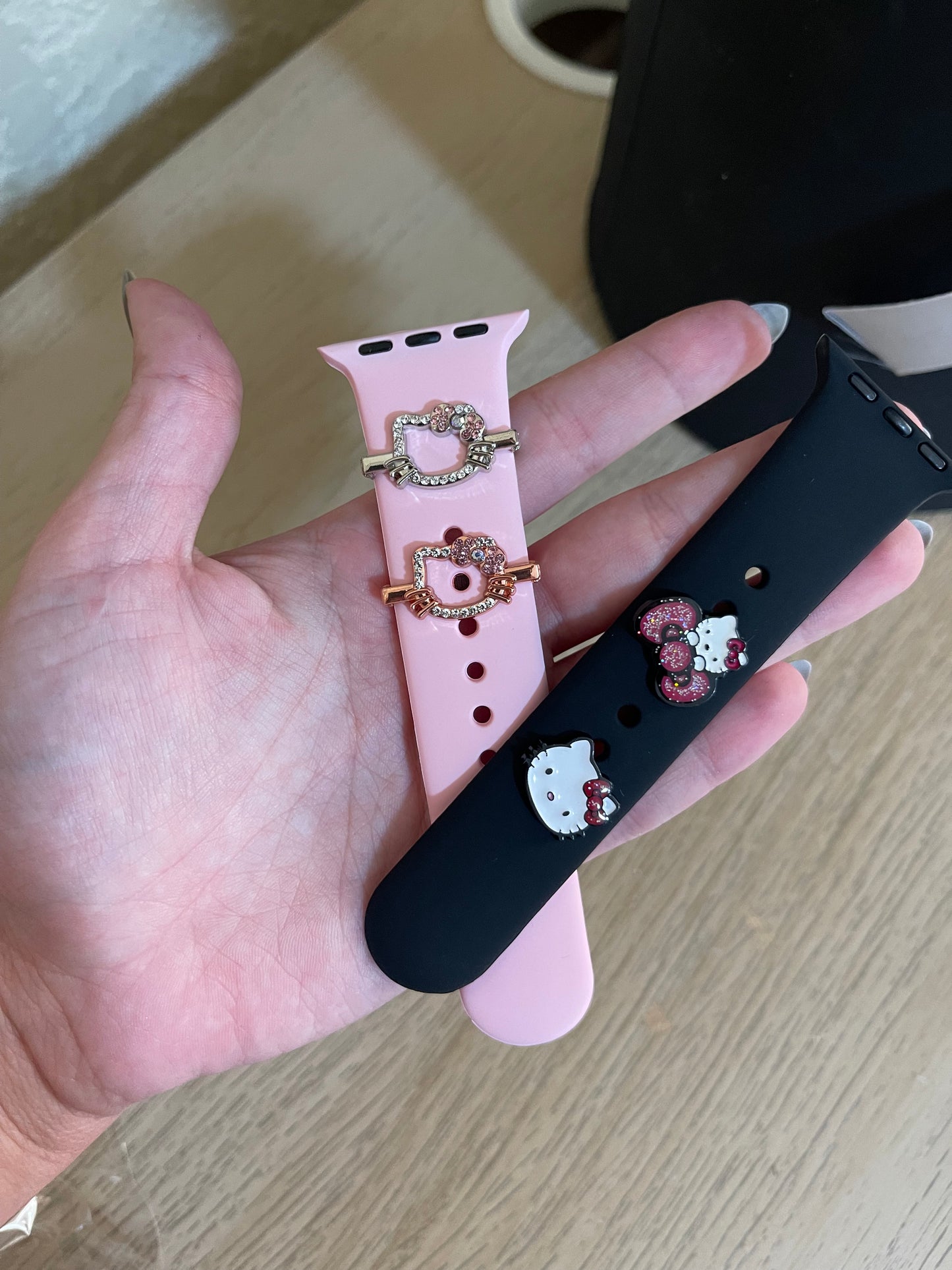 Hello Kitty watch band charm