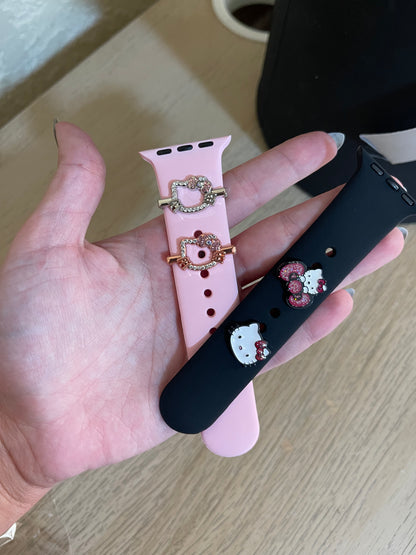 Hello Kitty watch band charm