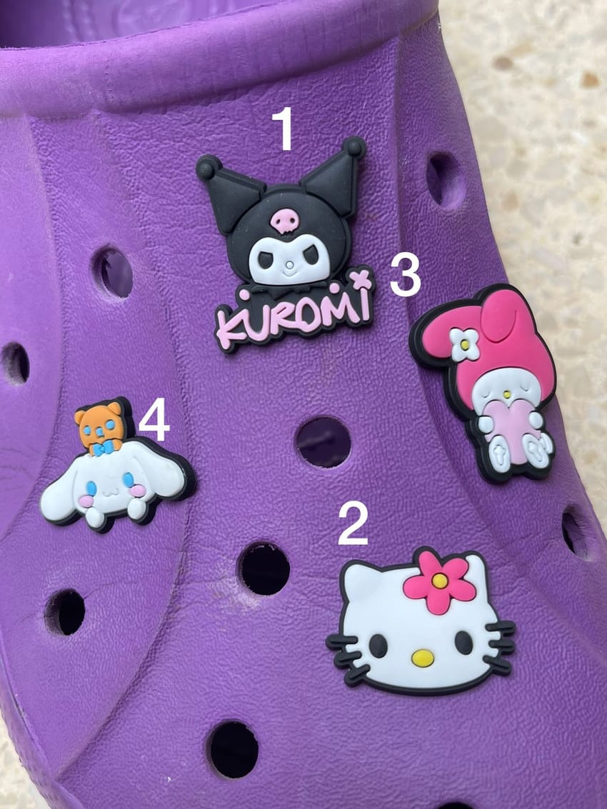 hello kitty - kuromi charm