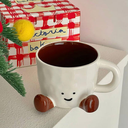 Cute face mug