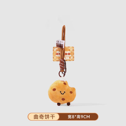Cookie plush keychains