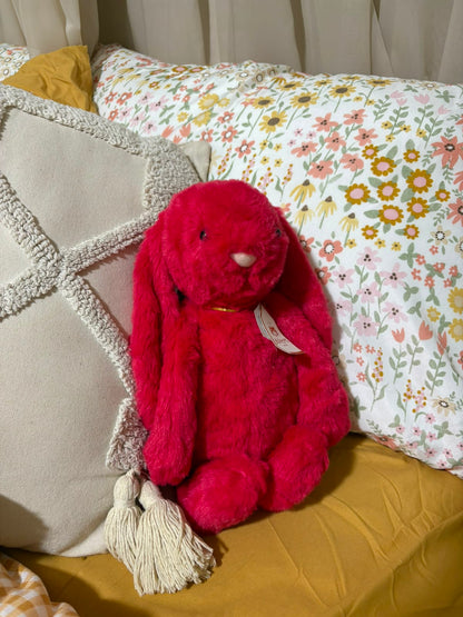Red Bunny plush -  30cm