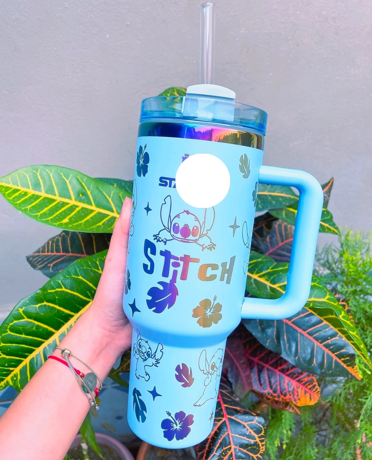 Stitch tumbler mug