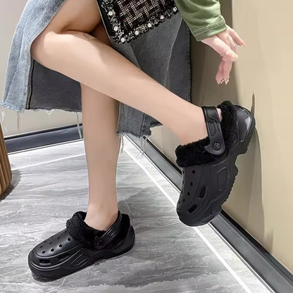 Cozy Winter Warmer Inserts for Rubber Clogs – Removable & Washable