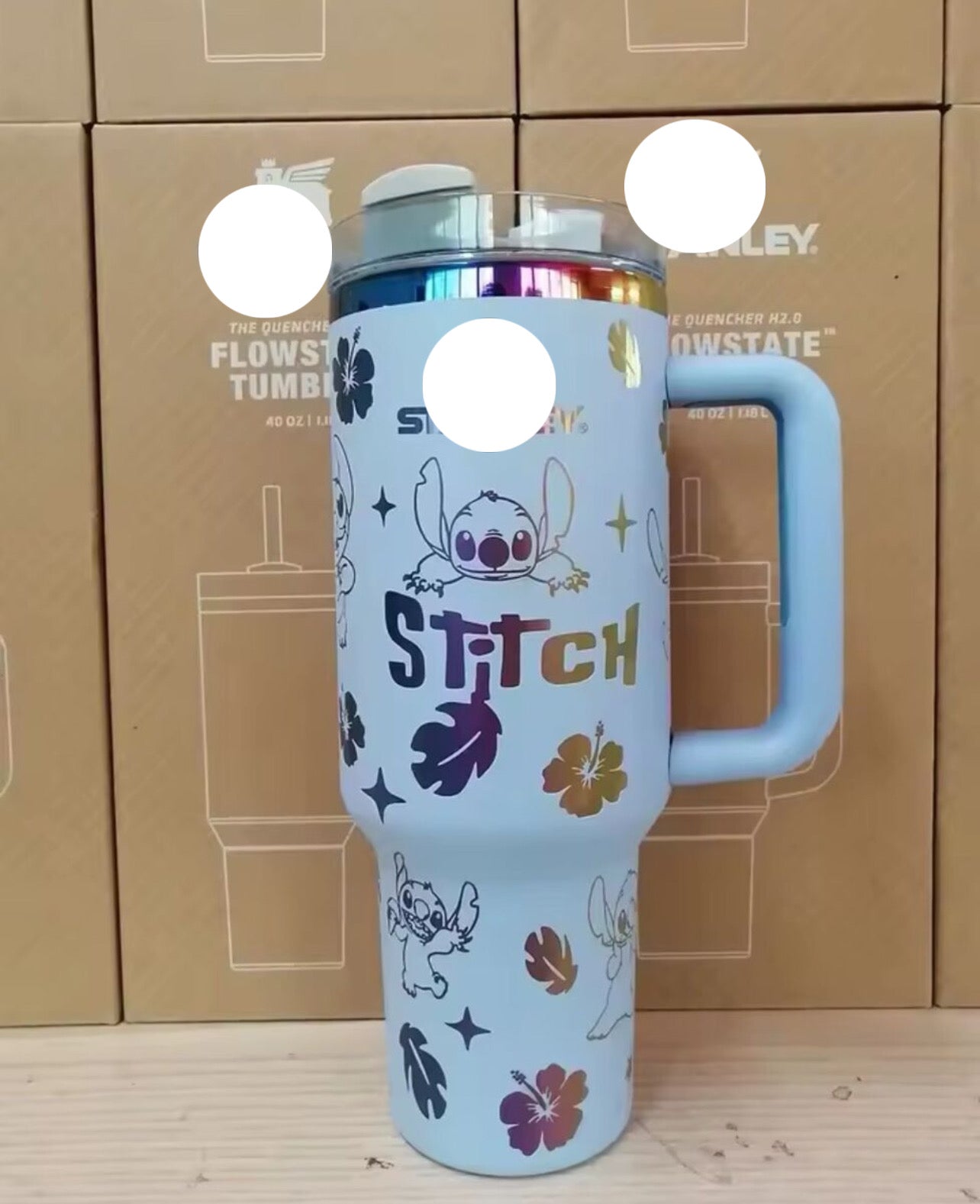 Stitch tumbler mug