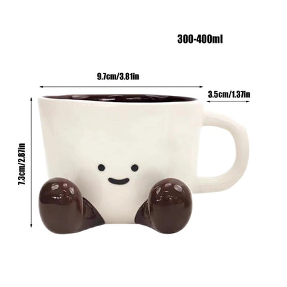 Cute face mug